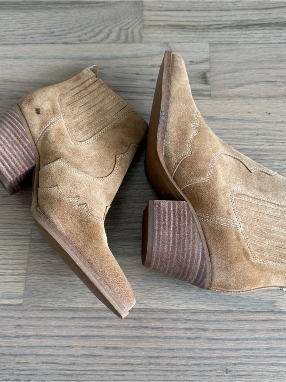 Sam Edelman Winona Western Booties 6.5 - Picture 10 of 15